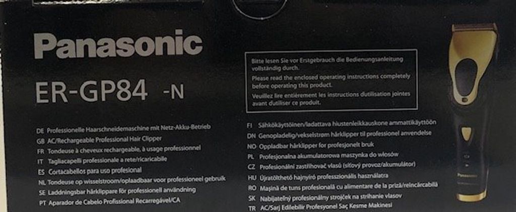 Panasonic ER-DGP84 GOLD Profi Haarschneider Produktbild 33