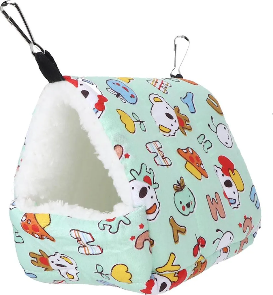 Letto Morbido Invernale per Criceti - Amaca da Appendere in Peluche