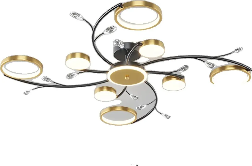 Lampada Soffitto LED 8 Luci Dimmerabile | Miglior Prezzo Garantito