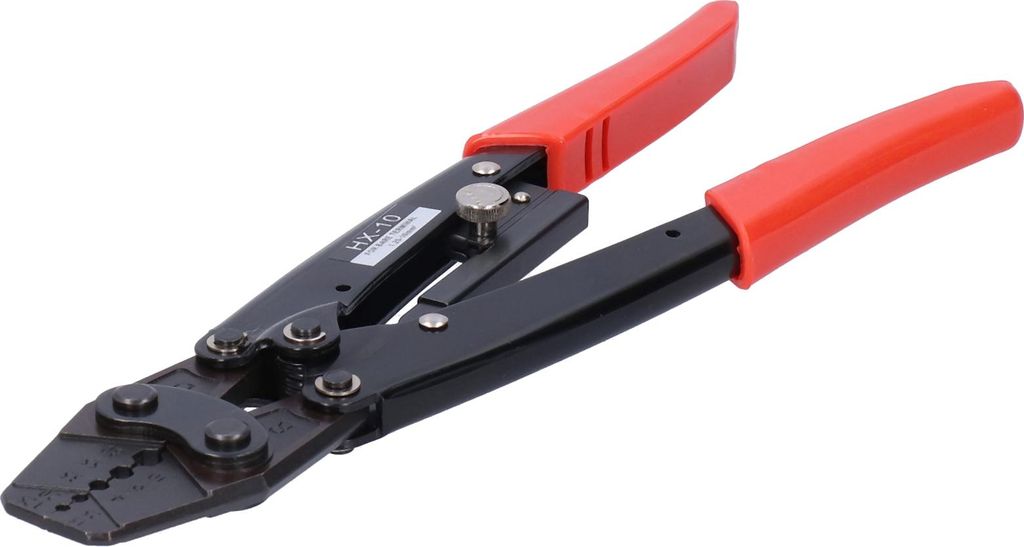 Ratschen-Crimpzange für Kabelklemmen, manuelles Werkzeug, 1,25šC10 mm AWG 10-6 HX-10