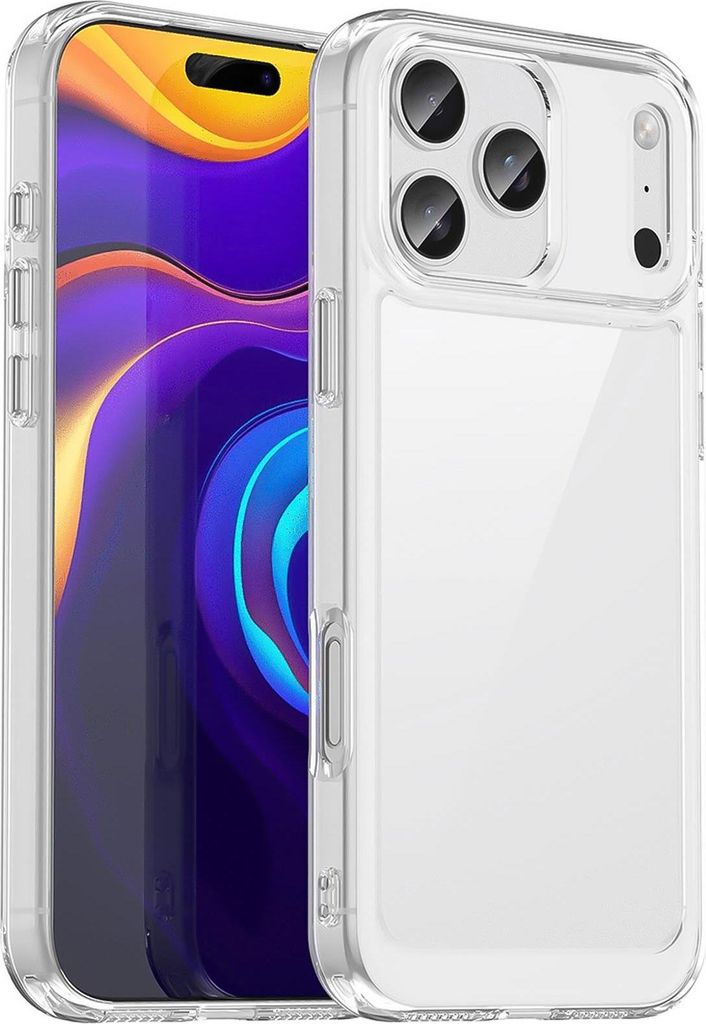 Schutzhülle für Apple iPhone 17 Pro Max Hülle Transparent Slim Cover Clear Case