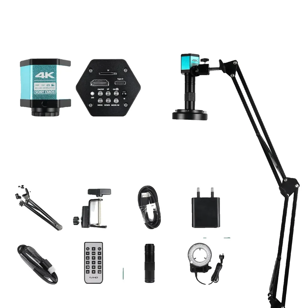 Microscope 4K 150X HDMI Type-C : fini les images floues en soudure LED