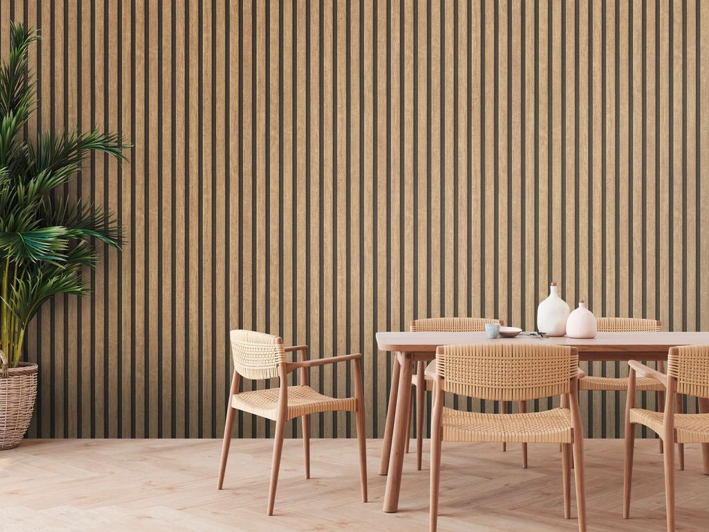 A.S. Création, Moderní tapeta s imitací dřevěných hnědých Obrázek produktu 12