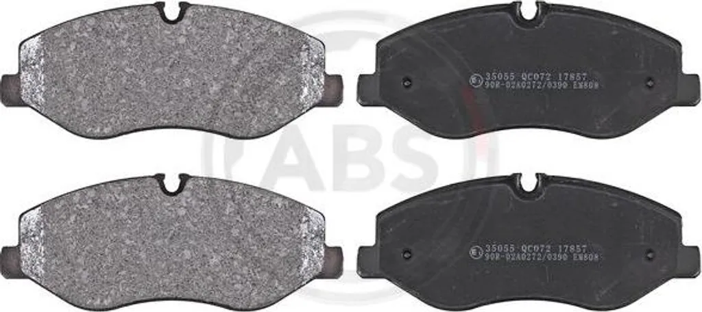 Jeu de plaquettes de frein avant pour Mercedes Vito W447 et Classe V