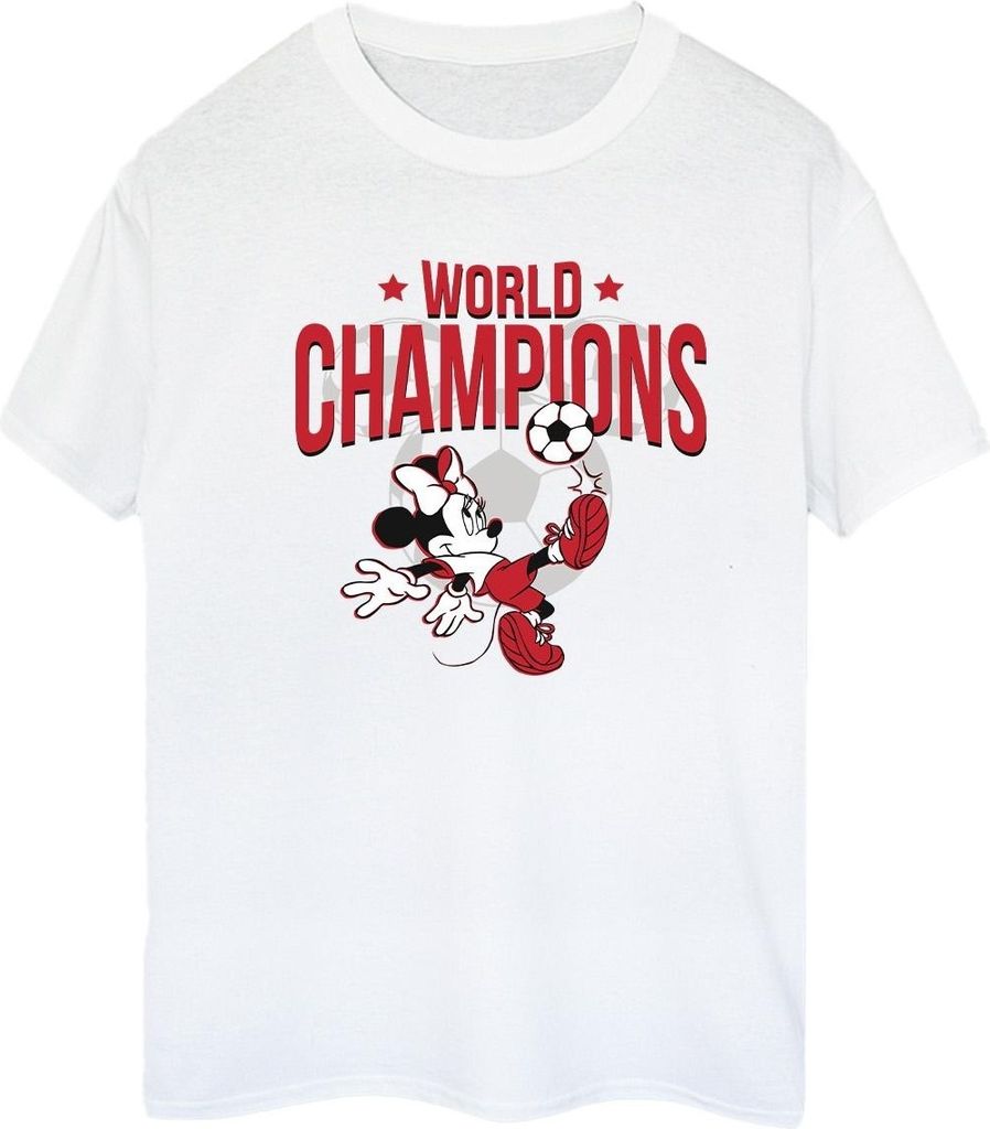 Disney - "World Champions" T-Shirt für Damen BI38638 (XL) (Weiß)