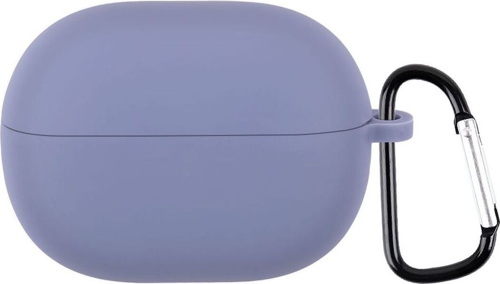 König Design Hülle kompatibel mit Kunststoff Full Cover Handyhülle - Case Lavendel-Grau