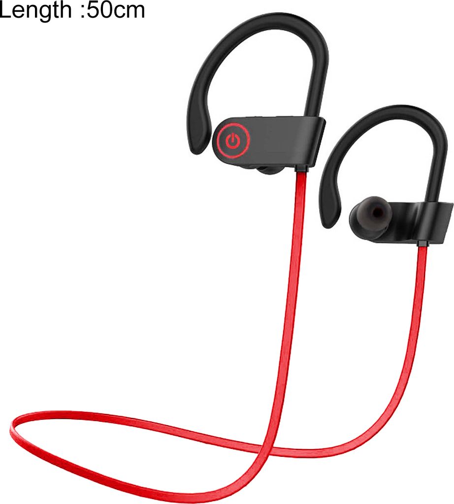 Kabellose Sport-Bluetooth-kompakte 5.3-Ohrhörer IPX7 wasserdichte Over-Ear-Stereo-Bass-Workout-Gym-Kopfhörer mit langer Batterie