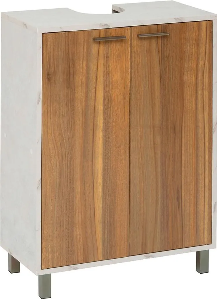 Aménager sa salle de bain avec le meuble sous lavabo bois et pierre