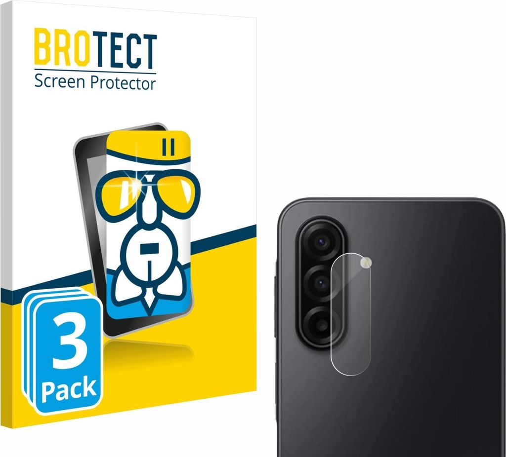 3x BROTECT Schutzglas für Samsung Galaxy A17 5G (NUR Kameraschutz) Schutzfolie Panzer Folie Glas Display Schutz klar