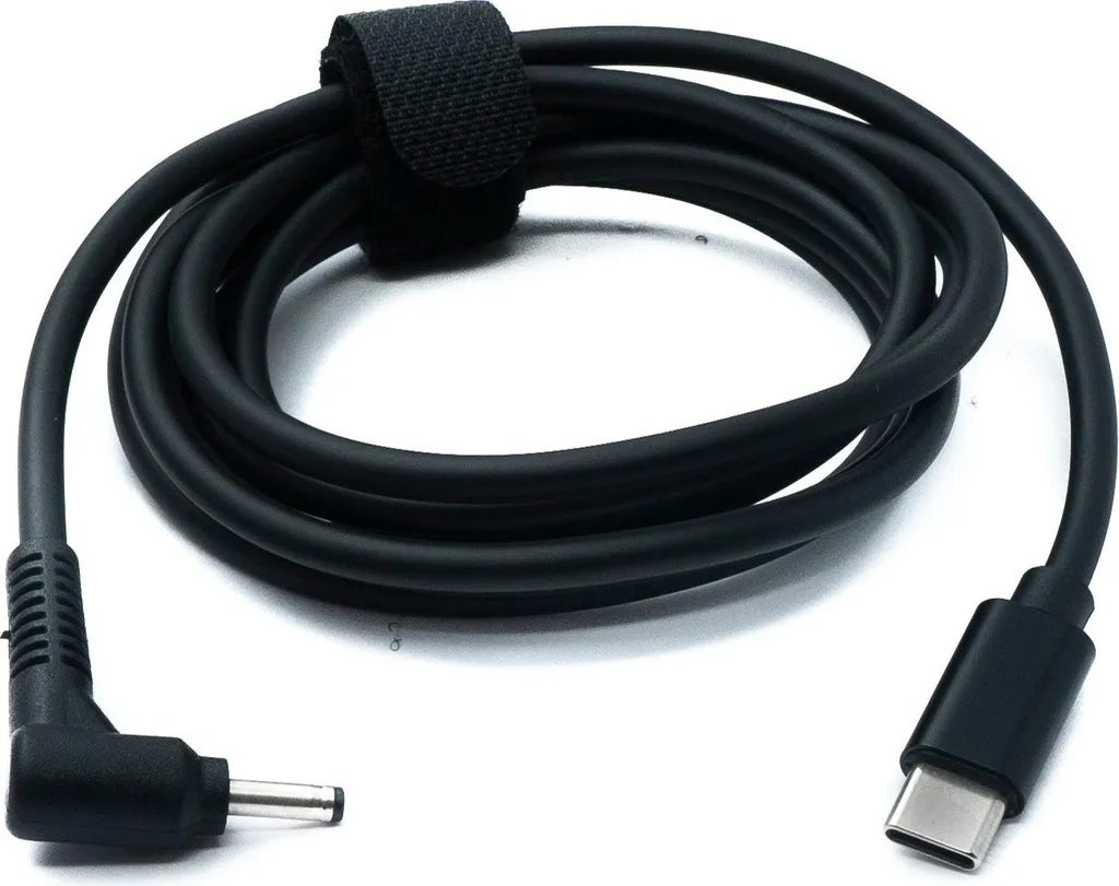 SYSTEM-S Cavo DC 12V 150 cm da spina 5,5 x 2,5 a spina USB 3.1 tipo C