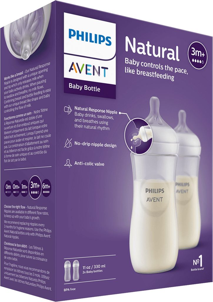 Philips AVENT Natural Response SCY906 Butelka dla niemowląt Zdjęcie produktu 