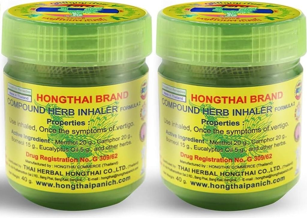Inalatore alle erbe Hong Thai , 10 g Immagine del prodotto 