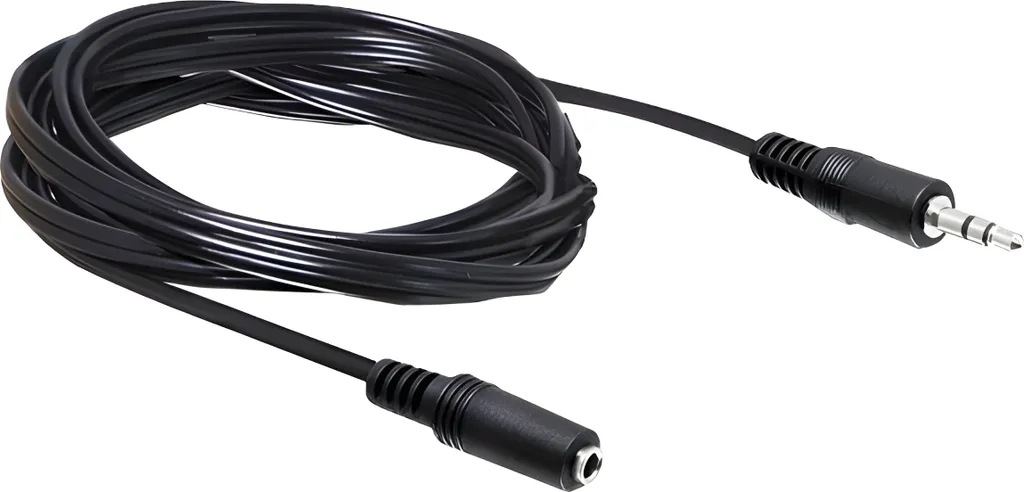 Delock 84237 Prolunga Audio 5 metri | Jack 3.5mm St/Bu Professionale