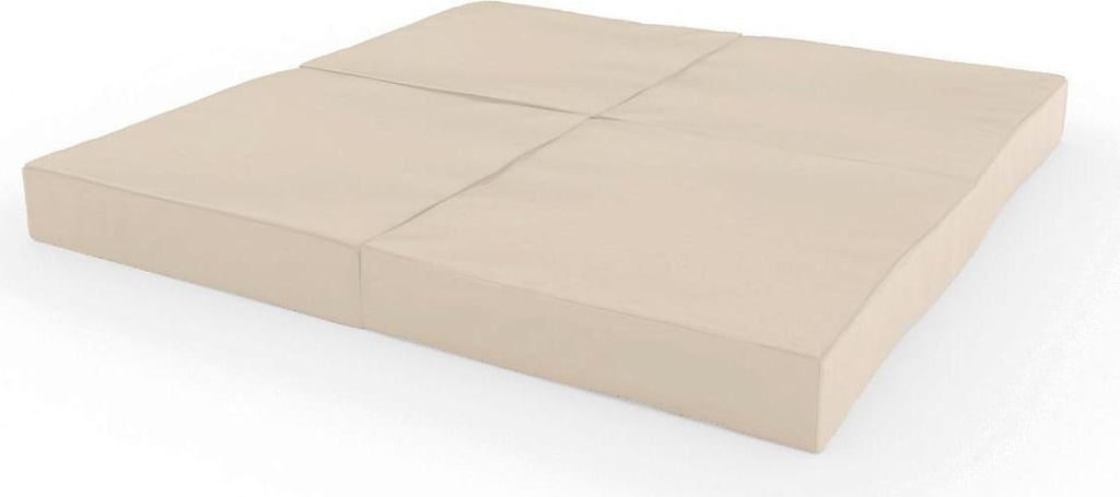 Gymnastiekmat Comet, 100x100x10 cm (4 stuks), beige Productafbeelding 