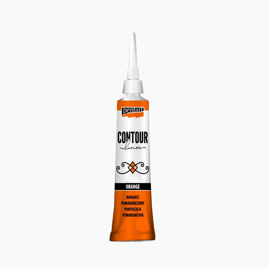 PENTART Konturenliner, 20 ml, Orange