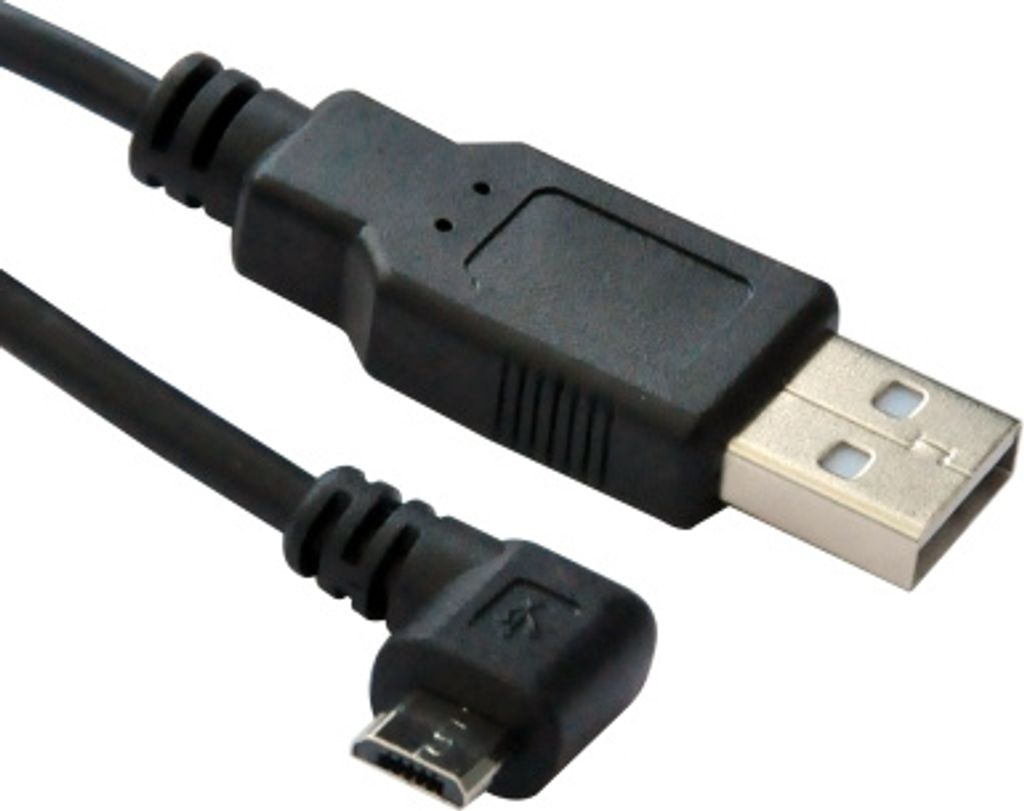 MicroConnect Micro USB-Kabel Schwarz 3m