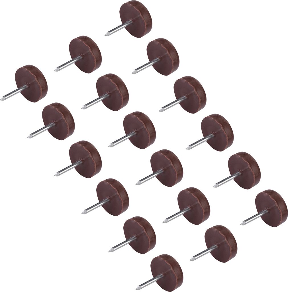 100pcs Möbel Sofa Stuhl Tisch unten Protector Gleiter Anti Rutsch Nägel Pads 18mm*5mm