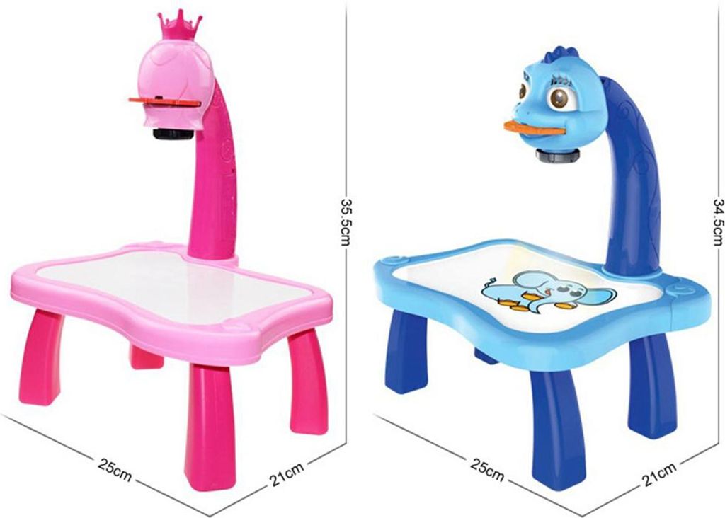 Kind Lernen Schreibtisch Abnehmbare Kinder Intelligente Projektion Malerei Maschine Spielzeug Frühe Bildung Zeichenbrett Tisch Geschenk Für Kinder