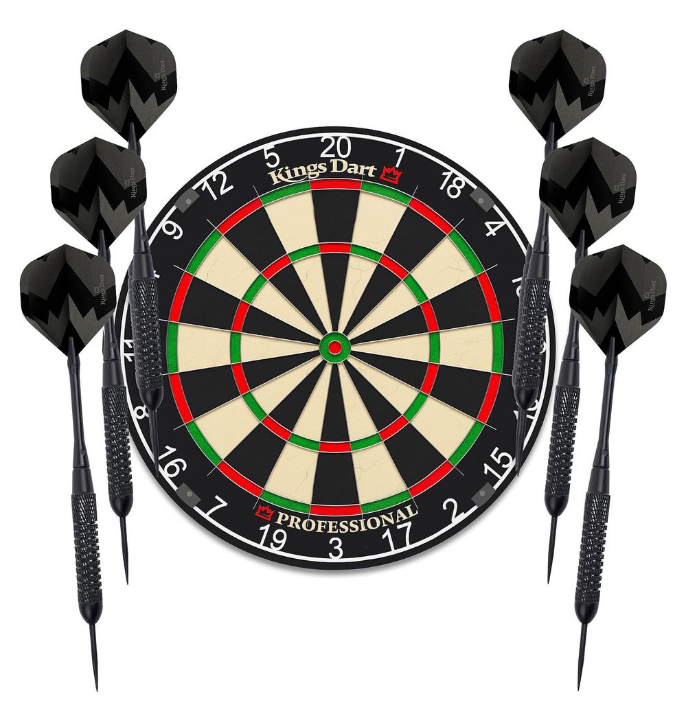 Kings Dart Dart-Set "First", Professional (Metallring)