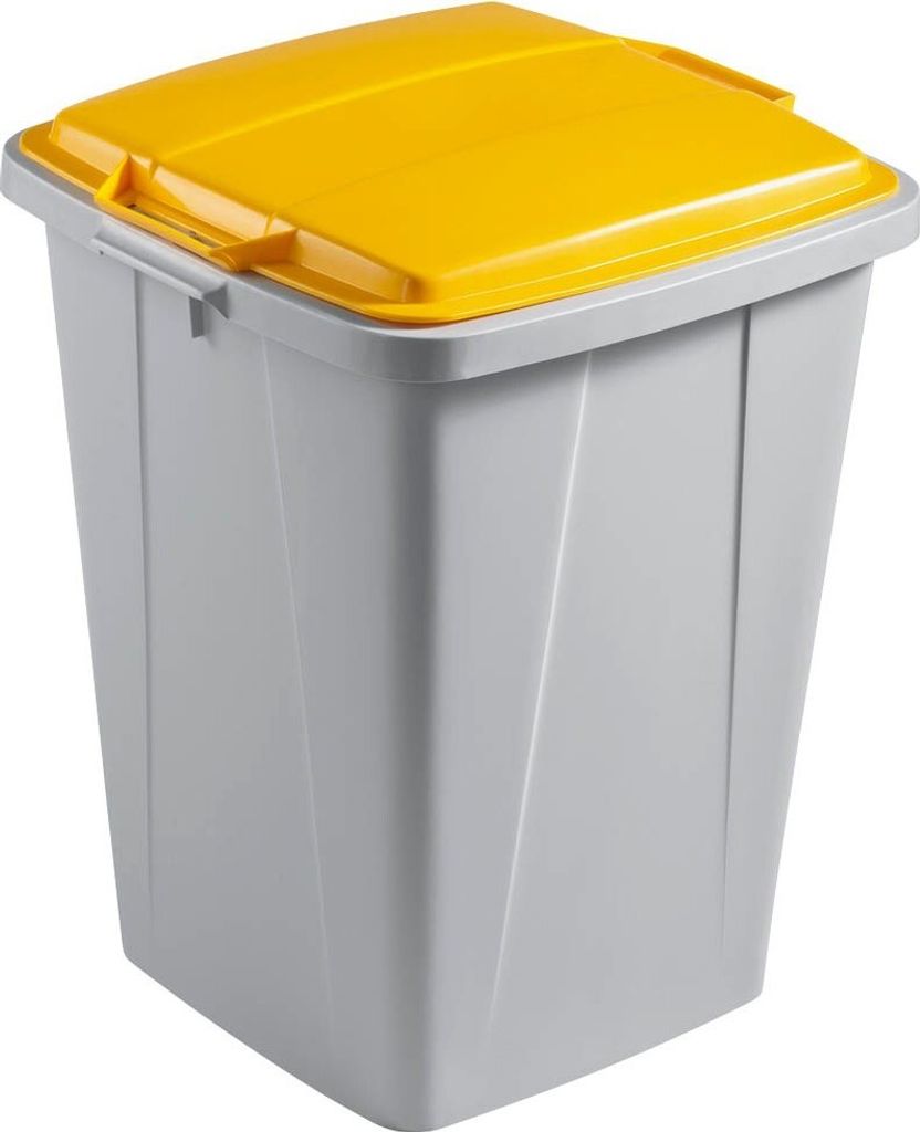 DURABLE Durabin 90 Mülleimer 90,0 l grau, gelb