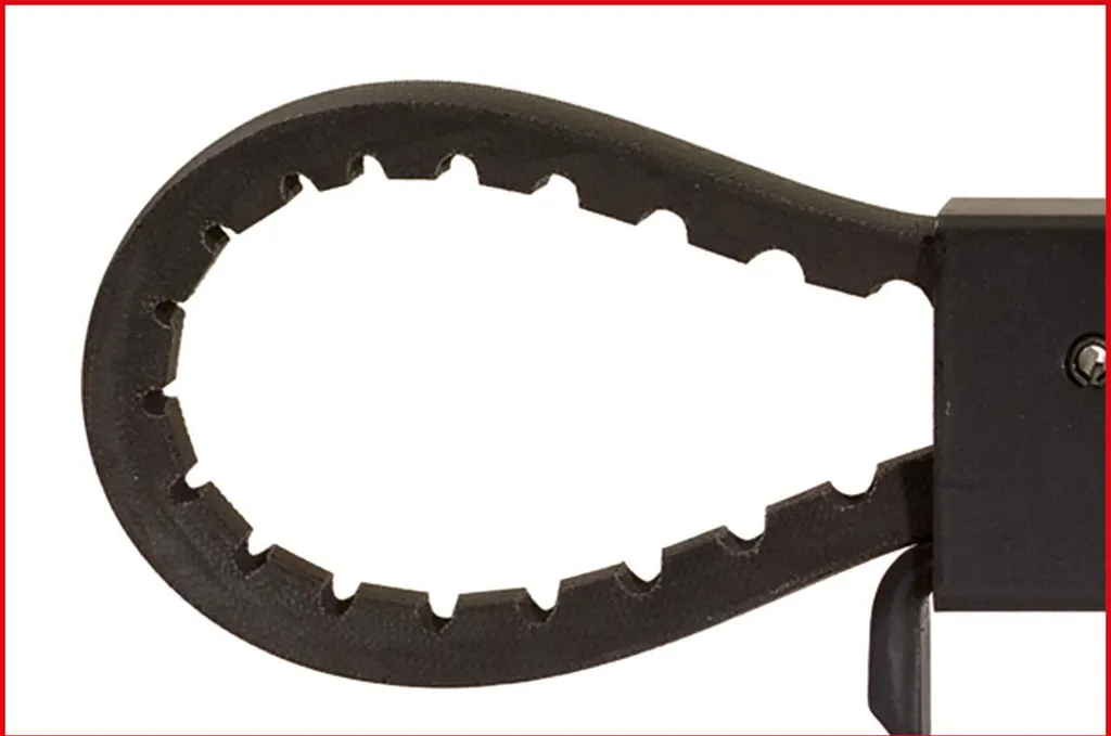 Contre-support KS TOOLS 375 mm robuste pour courroie trapézoïdale