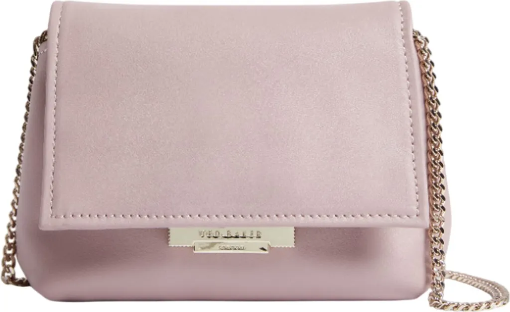 Sac crossbody Demni cuir rose Ted Baker : le sac compact et léger utile
