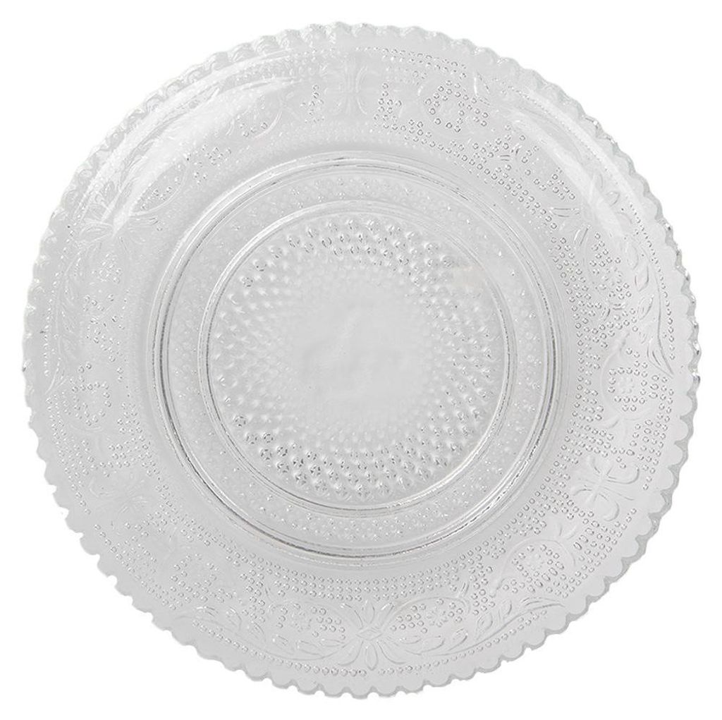 Piatto da torta Clayre & Eef Ø 15 cm in vetro Immagine del prodotto 