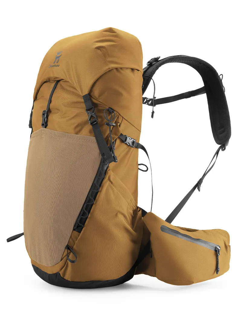 Sac à dos de trekking 25L Qunature - Sac de voyage et camping Kaki