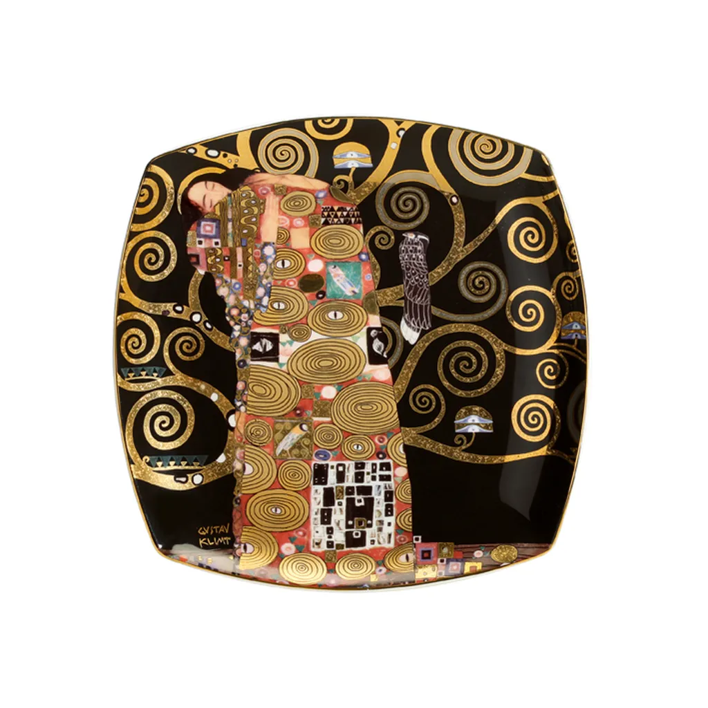 Goebel Gustav Klimt - Die Erfüllung (Teller, Bone China)
