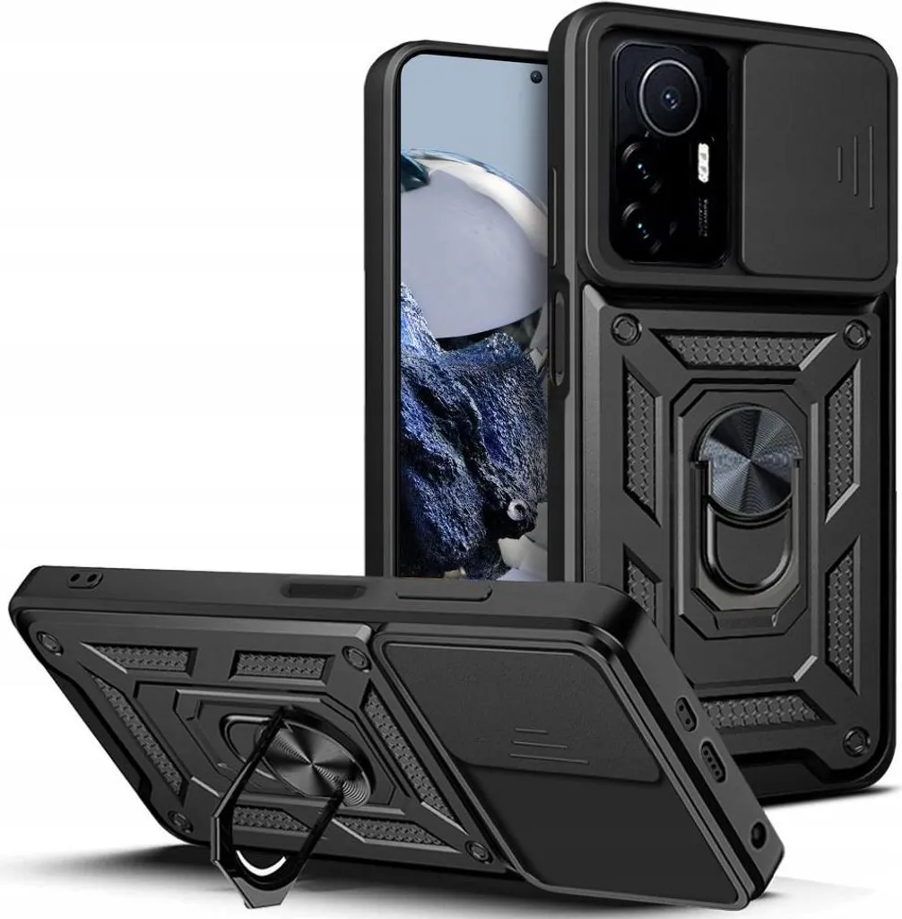 Custodia Camshield Pro per Xiaomi 12T / 12T Pro Sort