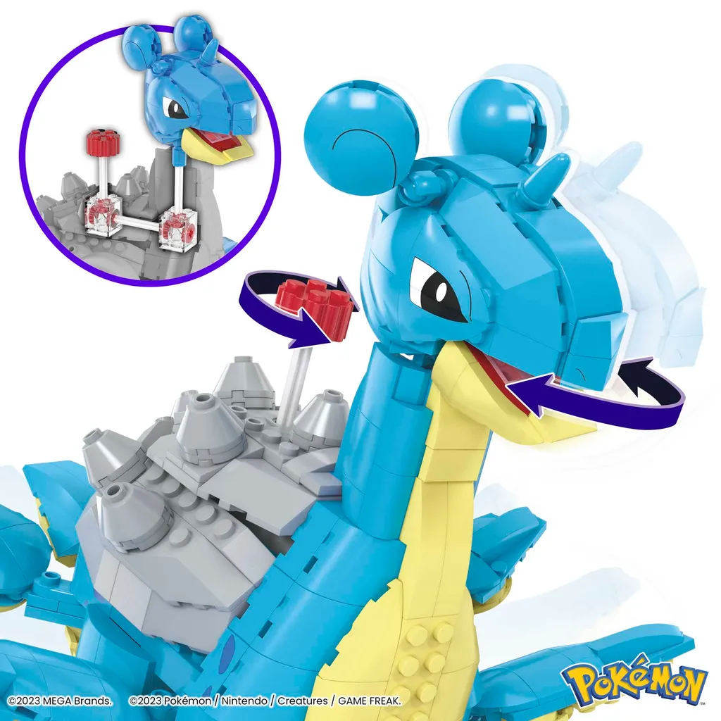MEGA Pokémon Lapras Figurine à Construire GMD91 Jeu de Construction
