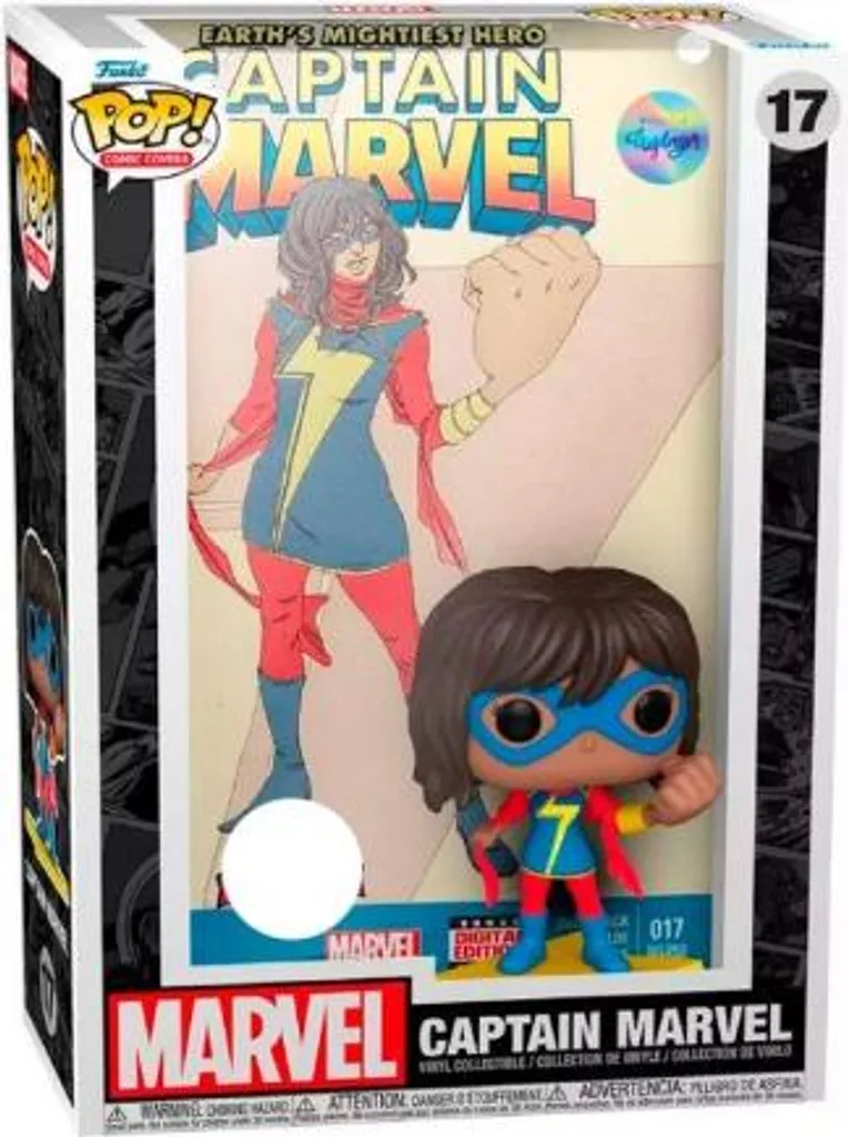 Funko Pop Comic Covers Captain Marvel 17 Special Edition - Marvel Comics - 3