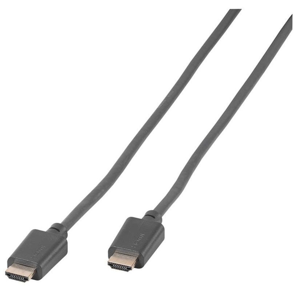 High Speed HDMI Kabel mit Ethernet, vergoldete Kontakte, 4K/60 Hz, 3,