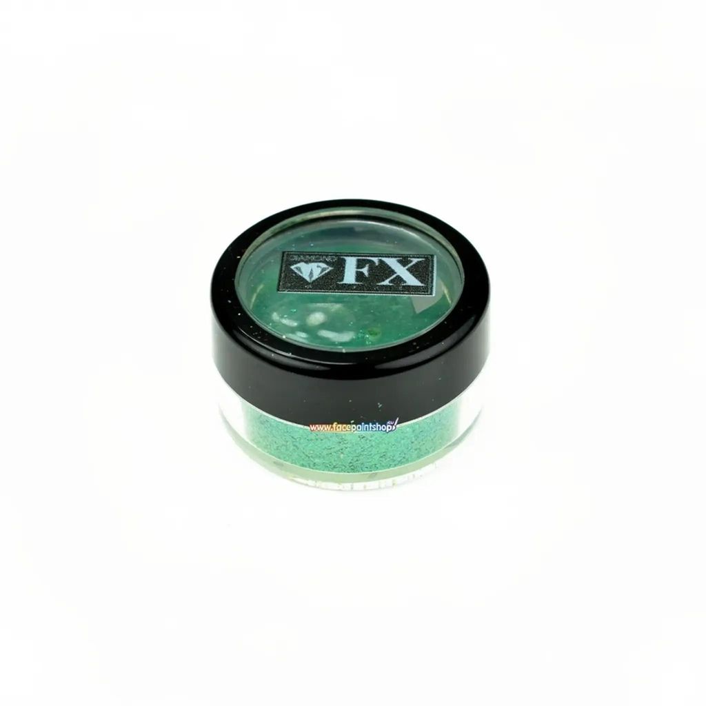 Diamant-FX-Kunststoff, frei von Glitzer, grün