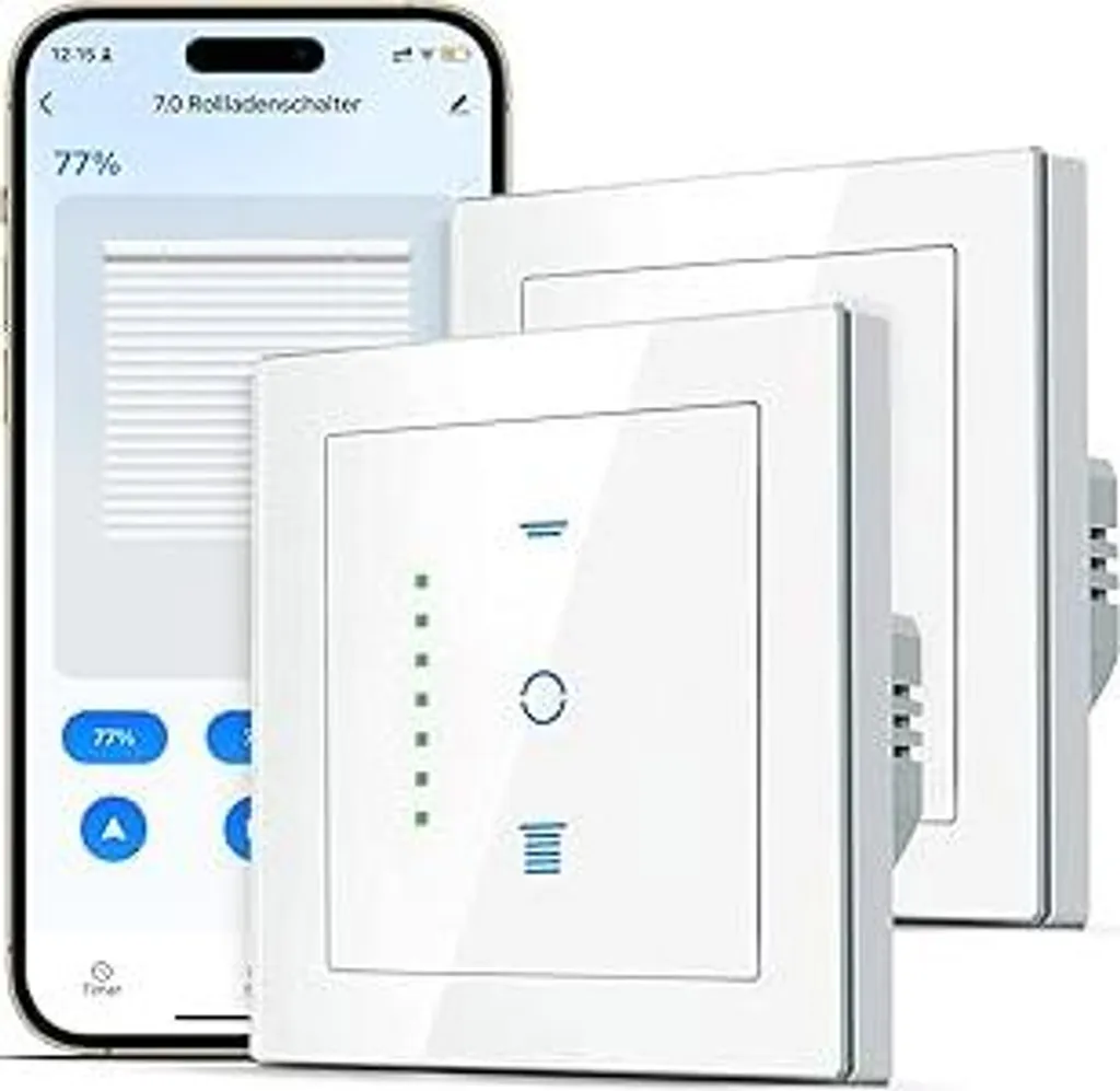 AVEKI Set Di 2 Candele Natalizie Senza Fiamma In Vera Cera - 15,2x7,6 Cm, Con Telecomando, Timer E Luce Tremolante. Effetto Realistico E Sicuro. - 5