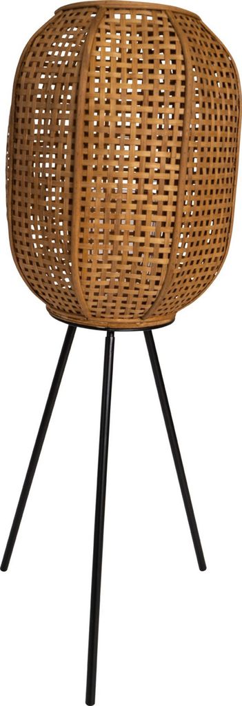 Lesli Living Standlaterne - Laterne Bambus natur ø32x88 cm