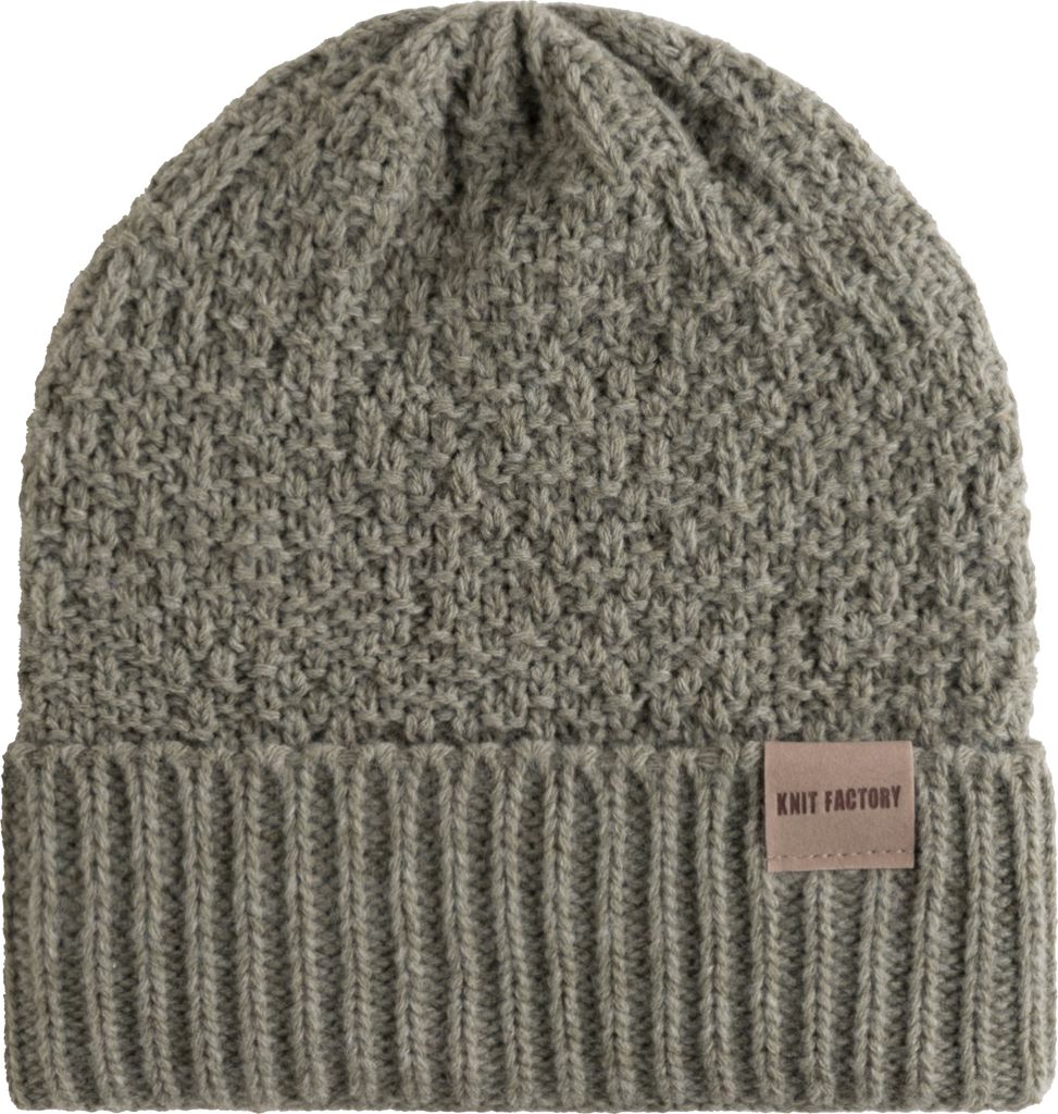 Knit Factory Haze Mütze - Urban Green - One Size