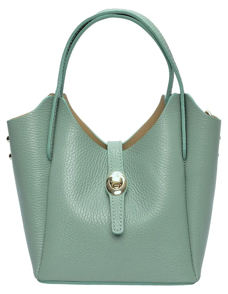 Grand Sac Cabas Femme Vert Menthe Isabella Rhea : Style et Volume