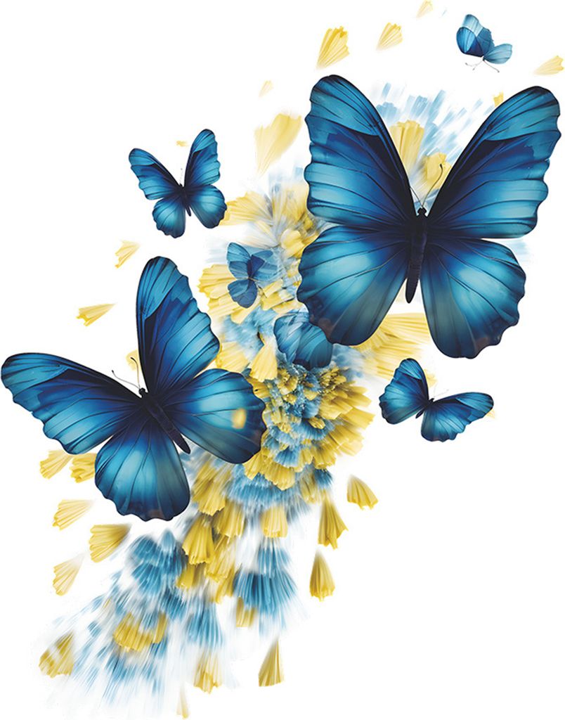 Blaue Schmetterlinge Toilettenaufkleber, abnehmbar, selbstklebend, wasserdicht, PVC, Wohnzimmer, Wandkunst, Badezimmer, Toilettendeckel, Dekoration...