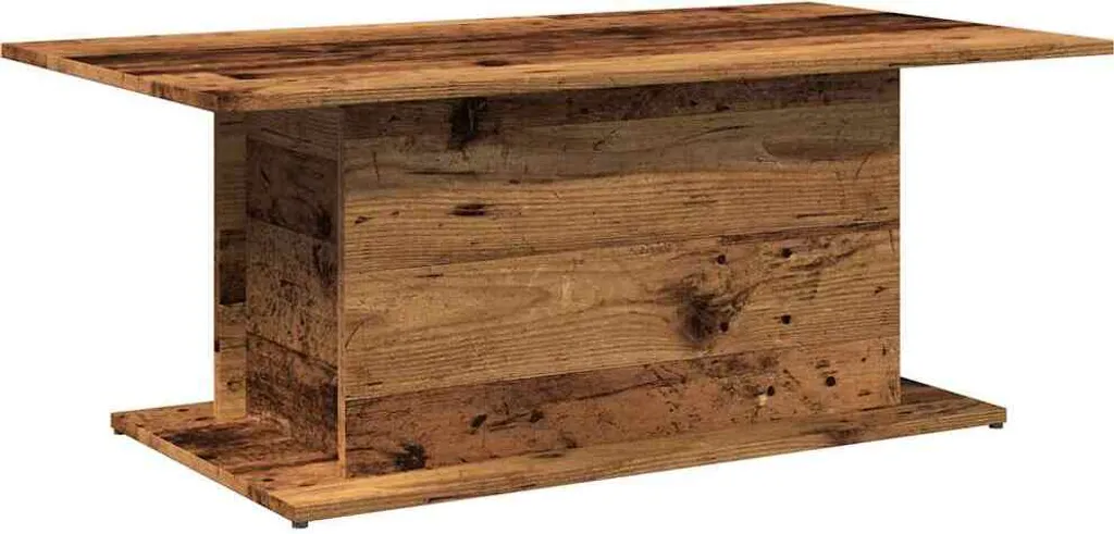 Tavolino da Caffè SYFAX Legno Antico 102cm | Calore per il Living