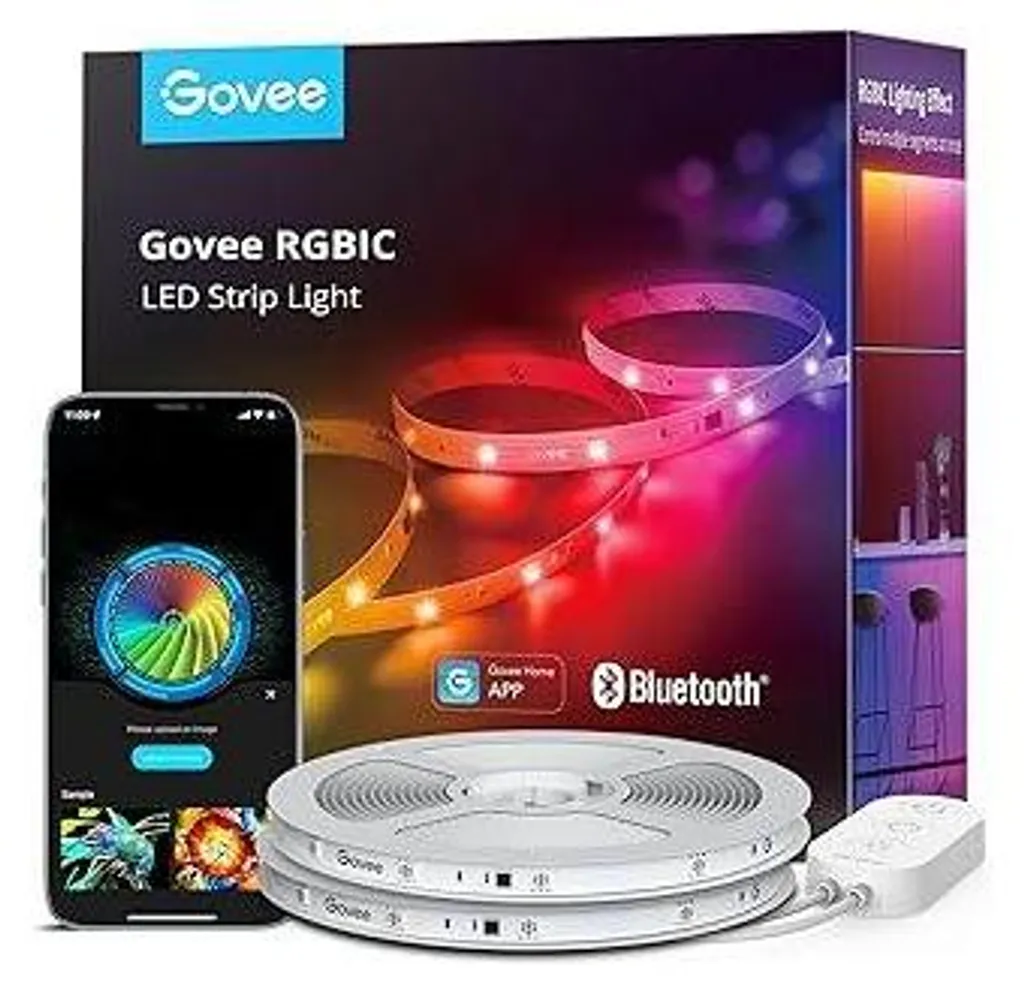 Illuminazione Creativa 20m: Striscia LED Govee RGBIC per Design