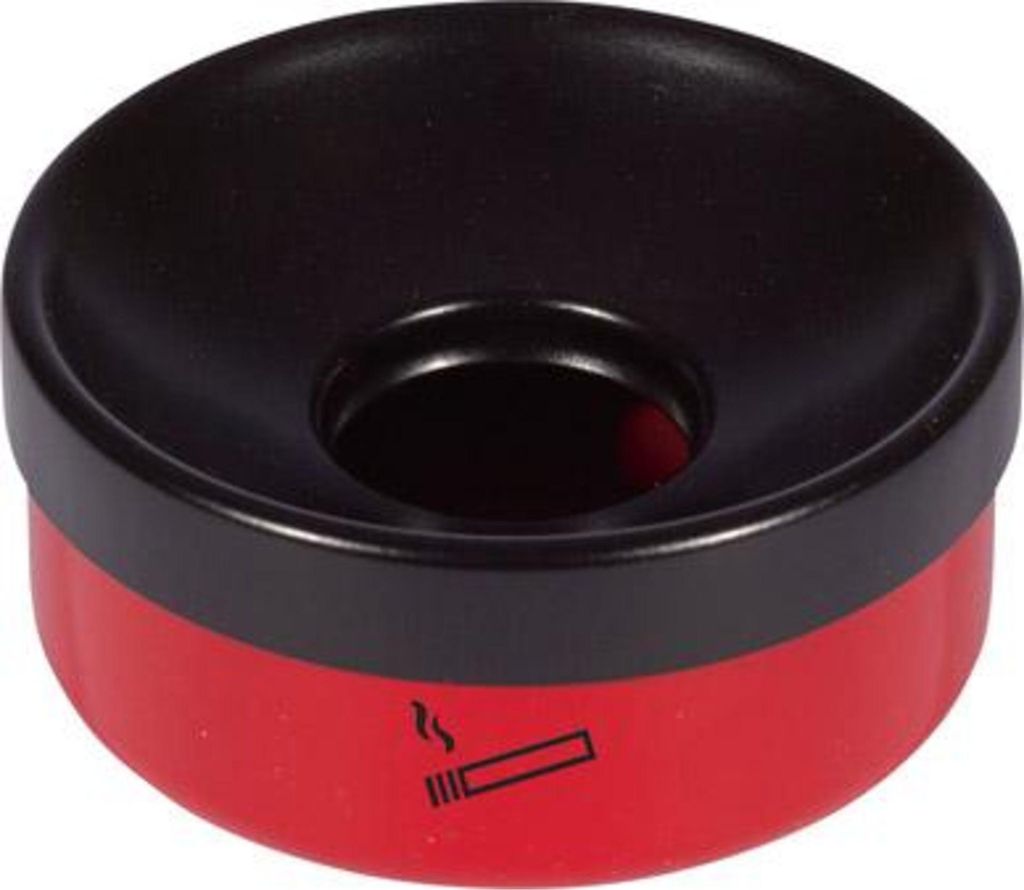 TKG Tischascher Rondo Piccolino rot