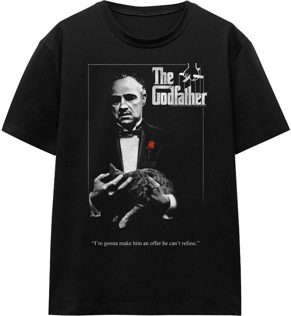 The Godfather - T-Shirt für Herren/Damen Uni TV15732 (L) (Schwarz)