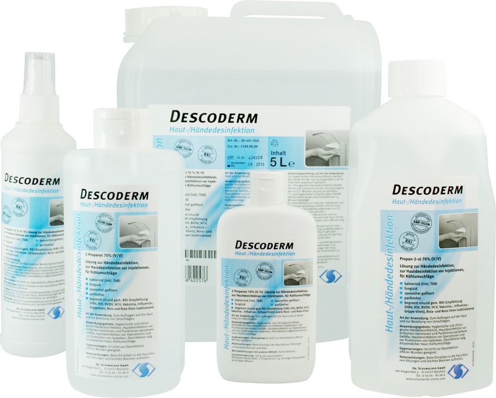 Dr. Schumacher Descoderm Hautdesinfektion 250ml Produktbild 