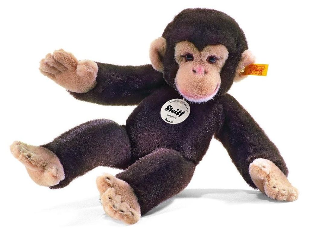 Steiff Koko Schimpanse - 35 cm - Kuscheltier für Kinder - Produktbild 