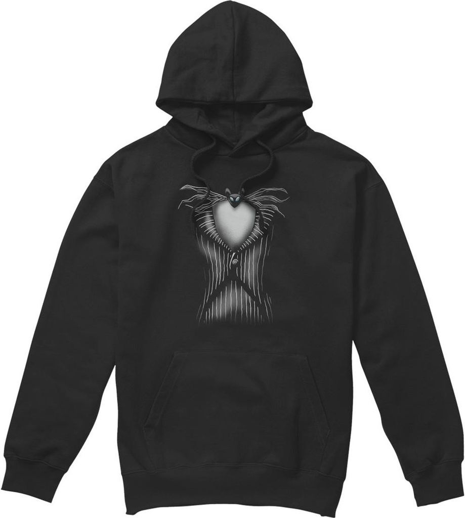 The Nightmare Before Christmas - Kapuzenpullover für Herren TV4524 (S) (Schwarz)