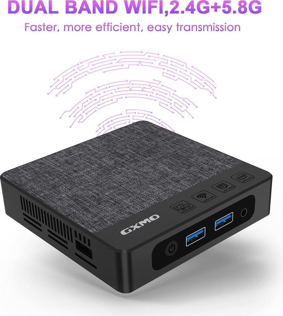 Mini-PC Windows 11 Mini-Desktop-Computer mit Intel Gemini Produktbild 10