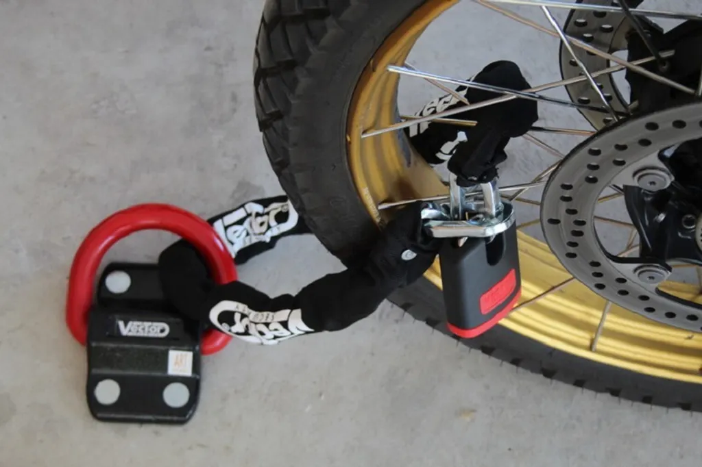 Câble antivol pour scooter et moto VECTOR Pro Chain 150cm flexible - 2