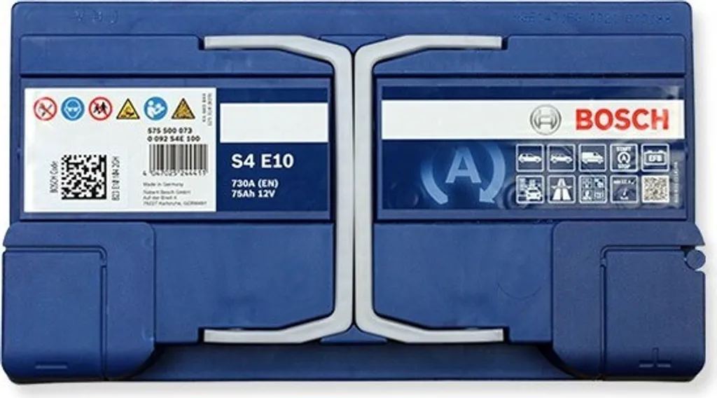 Bosch Batterie S4E10 75Ah 730A EFB - Batterie de démarrage 0092S4E100 - 4