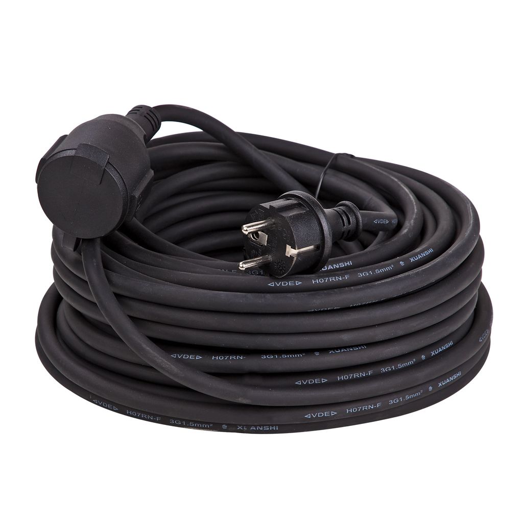 25 m Verlängerungskabel Kabel H07RN-F 3x1,5mm² IP44 für Produktbild 